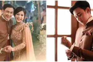 Harga sepatu dan tas seserahan Hito-Felicya, setara motor sport