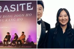 10 Potret Sharon Choi, translator curi perhatian Oscar 2020