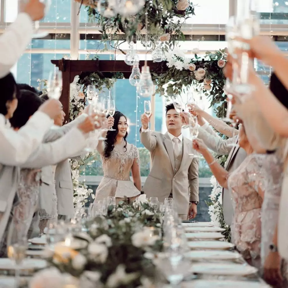 pertunangan seleb mewah © 2020 brilio.net