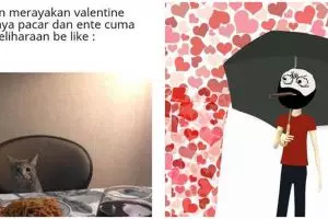 10 Meme kocak hari Valentine ini suarakan isi hati para jomblo