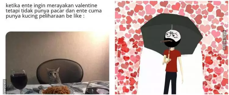 10 Meme kocak hari Valentine ini suarakan isi hati para jomblo