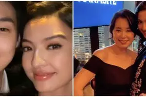 7 Potret Raline Shah bareng pemain Parasite, rayakan kemenangan