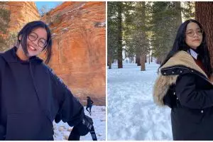 7 Potret Cinta Kuya tanpa kacamata, pesonanya kian terpancar