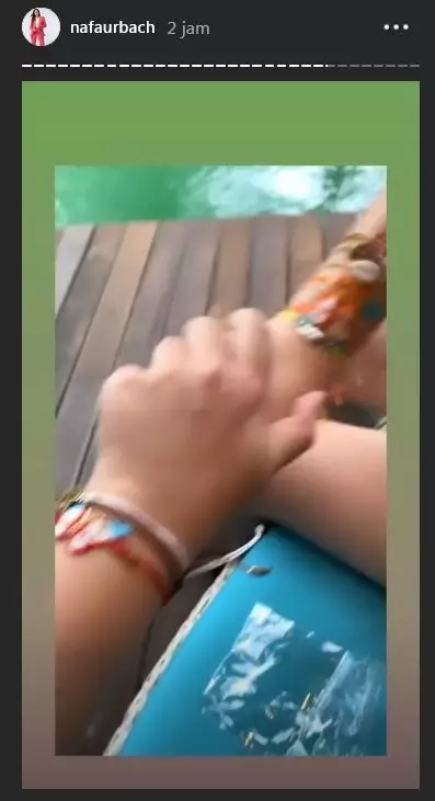 7 potret nafa urbach bareng mantan suami dan anak Instagram