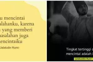 121 Kata-kata quote Jalaluddin Rumi, indah dan penuh makna