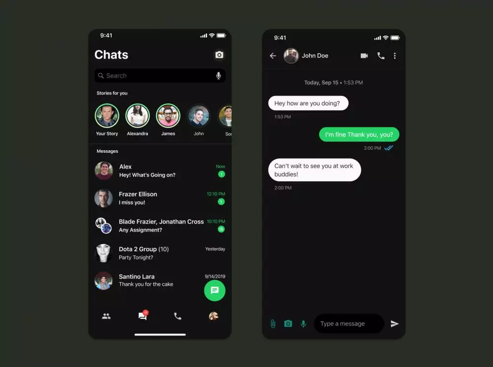 WhatsApp dark mode kini ada pilihan warna Istimewa
