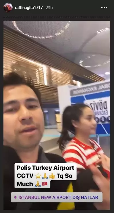 Koper Raffi Ahmad hilang di bandara Turki Instagram Koper Raffi Ahmad hilang di bandara Turki Instagram
