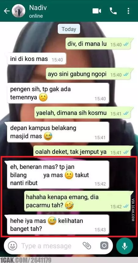 Chat WA tanda ditolak berbagai sumber