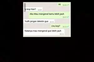 10 Chat WA tanda ditolak gebetan, lucunya bikin mundur perlahan