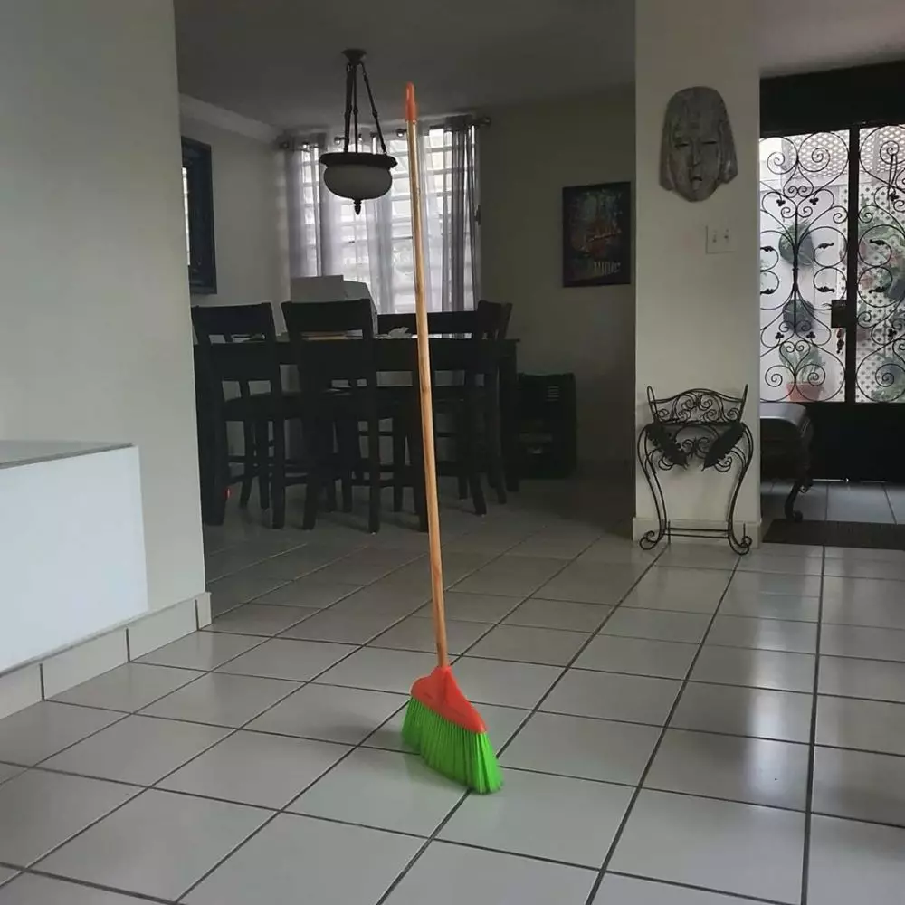 Viral Broom Challenge twitter