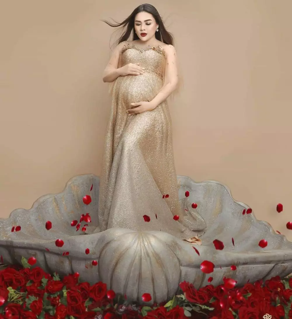 maternity anak kedua Vicky Shu instagram 