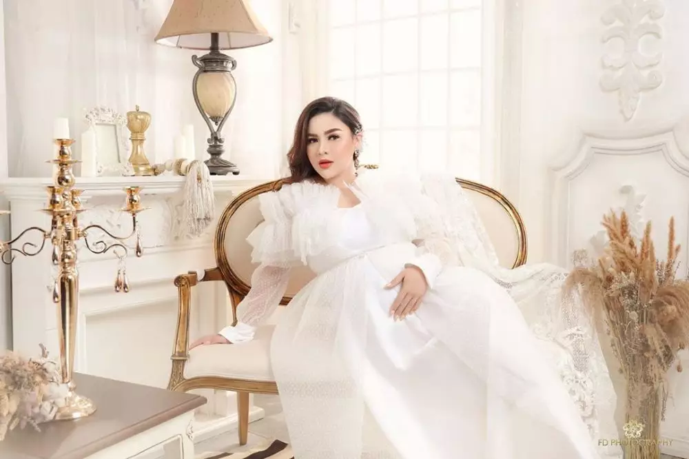 maternity anak kedua Vicky Shu instagram 