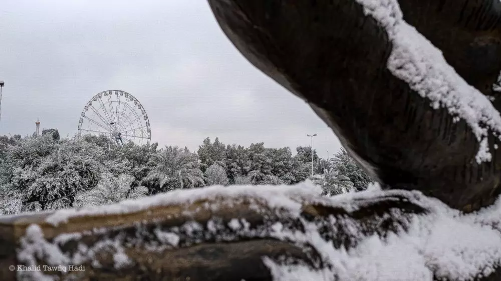 Kejadian lankga, Baghdad turun hujan salu. Twitter