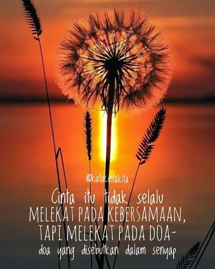 Kata-kata quote cinta romantis  Instagram/@katacintakita  @katacintakita