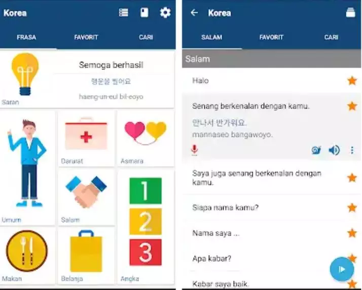 aplikasi bahasa Korea © 2020 brilio.net