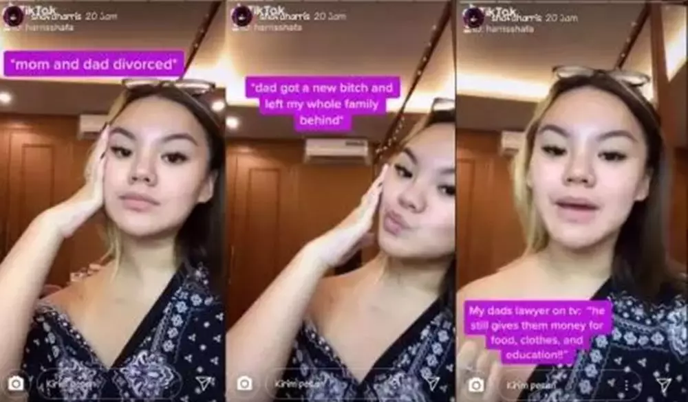 Shafa Harris bikin TikTok untuk Jennifer Dunn Instagram 