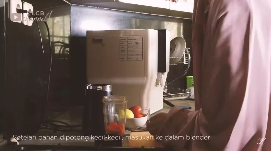 Penampakan dapur rumah Laudya Cynthia Bella YouTube