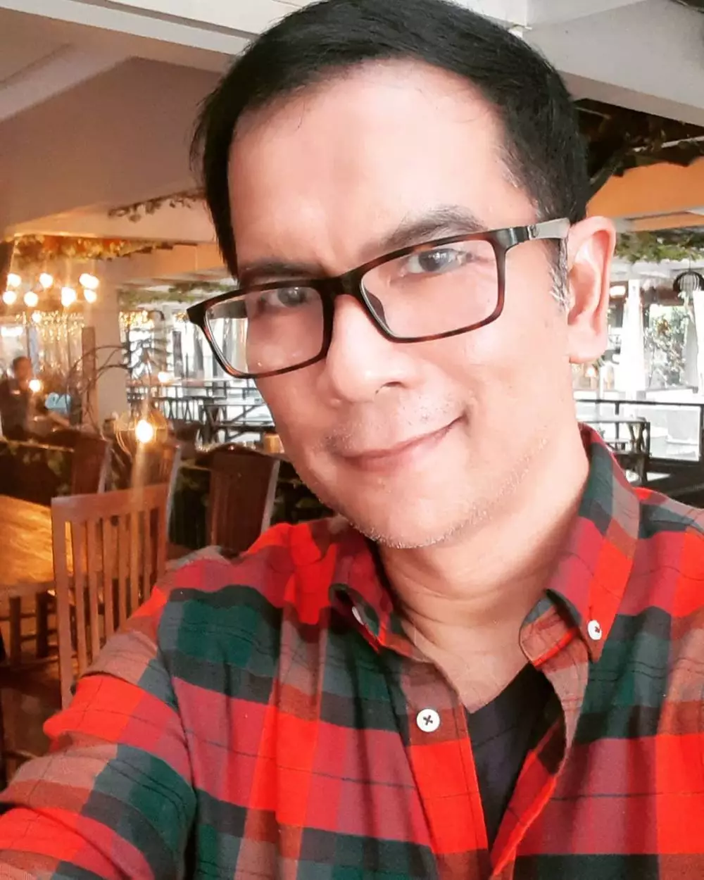 Potret terkini Krisna Mukti Instagram 