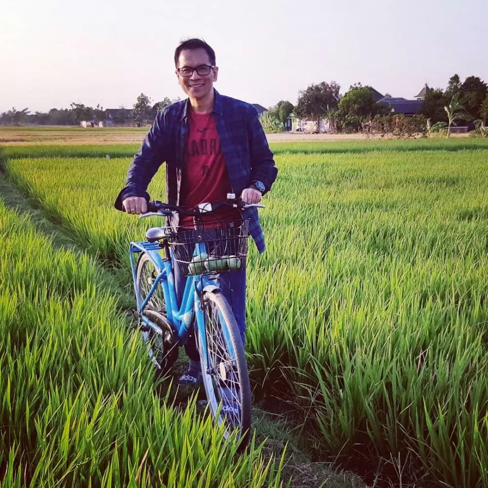 Potret terkini Krisna Mukti Instagram 