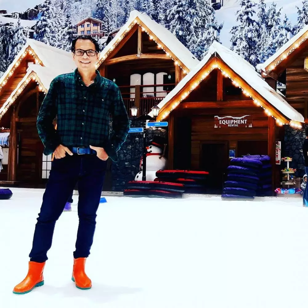 Potret terkini Krisna Mukti Instagram 