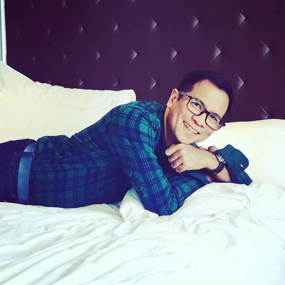 Potret terkini Krisna Mukti Instagram 