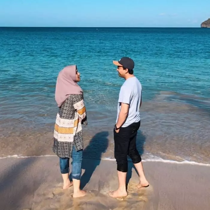 Potret Sahrul Gunawan & Una Maulina Instagram  Potret Sahrul Gunawan & Una Maulina Instagram