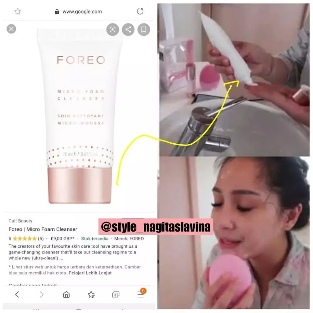 sabun muka nagita © 2020 brilio.net