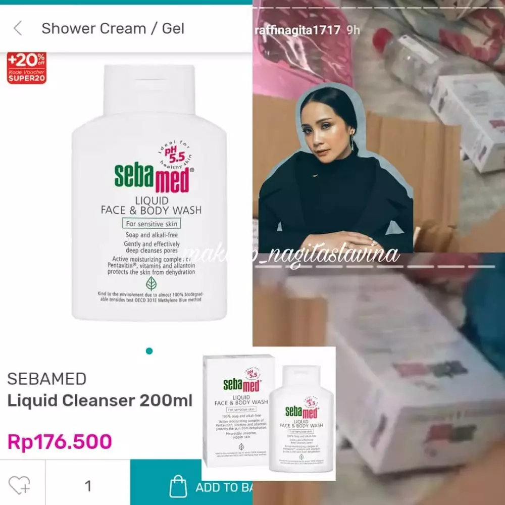 sabun muka nagita © 2020 brilio.net