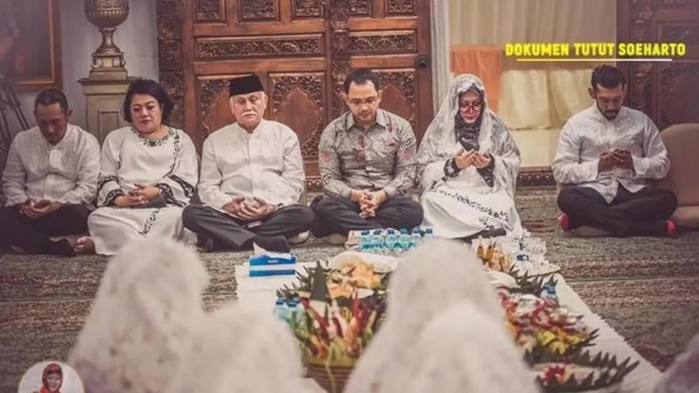 Momen siraman & pengajian anak Tutut Soeharto Instagram 