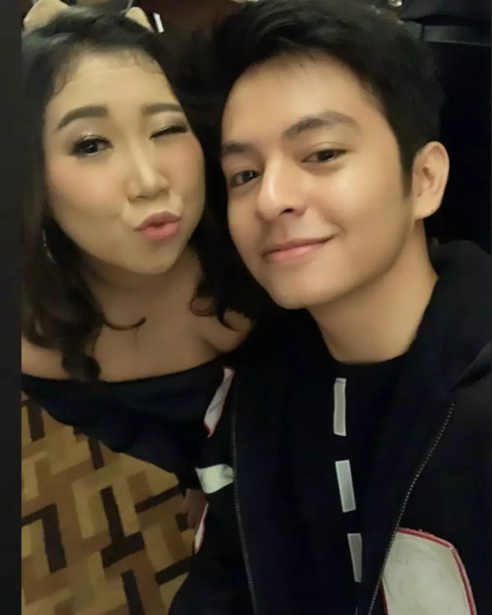 Kiky Saputri bareng seleb ganteng  Instagram 