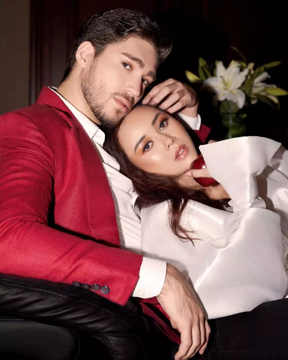 potret harmonis keluarga Aura Kasih Instagram/@winstongomez