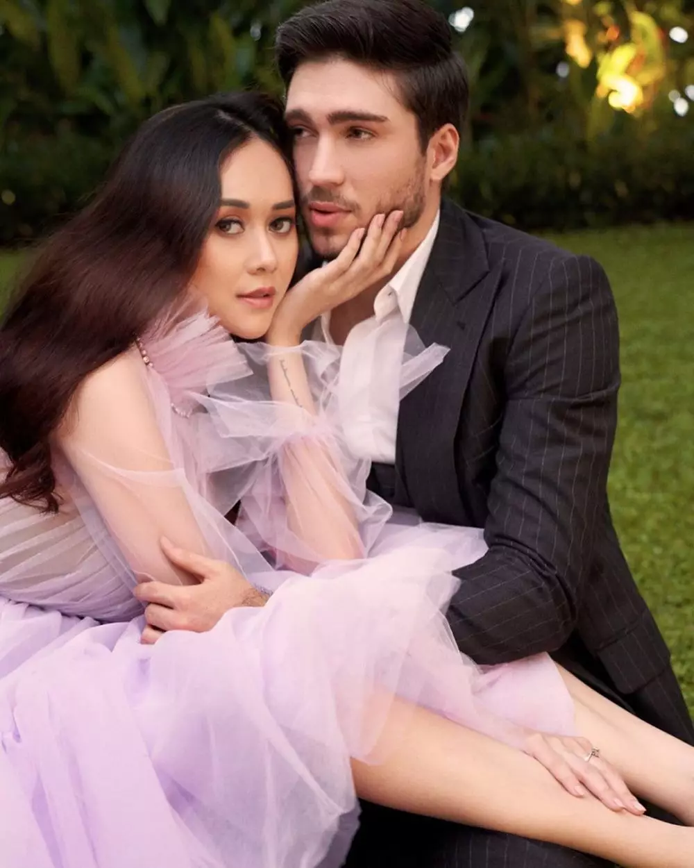 potret harmonis keluarga Aura Kasih Instagram/@winstongomez