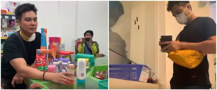 7 Momen haru Baim Wong temui dan bantu sopir angkot viral