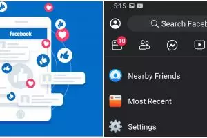 Dark mode muncul di Facebook Lite, salip aplikasi utamanya