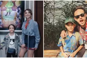 10 Momen kebersamaan Ashraf Sinclair & anaknya, ayah idaman