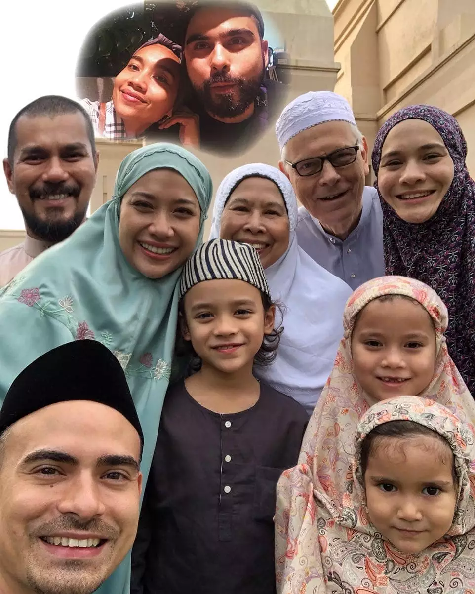 Kenangan Ashraf dan keluarga © 2020 brilio.net