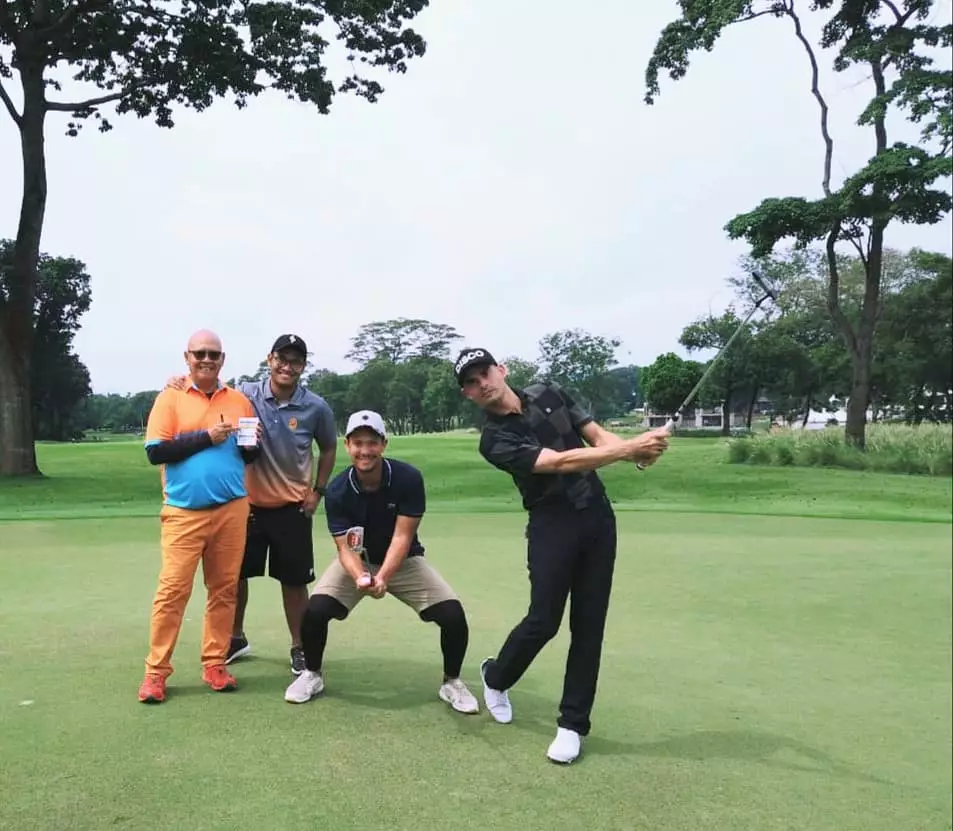 Ashraf Sinclair saat olahraga  Instagram  Ashraf Sinclair saat olahraga  Instagram