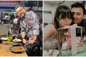 6 Pasangan seleb ini tak gengsi dinner di warung PKL, tetap romantis