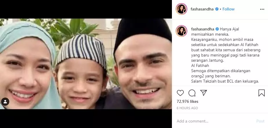 Pernah satu film, 7 seleb Malaysia berduka untuk Ashraf Sinclair berbagai sumber Pernah satu film, 7 seleb Malaysia berduka untuk Ashraf Sinclair berbagai sumber