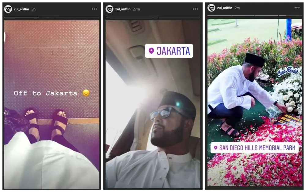 Pernah satu film, 7 seleb Malaysia berduka untuk Ashraf Sinclair berbagai sumber Pernah satu film, 7 seleb Malaysia berduka untuk Ashraf Sinclair berbagai sumber