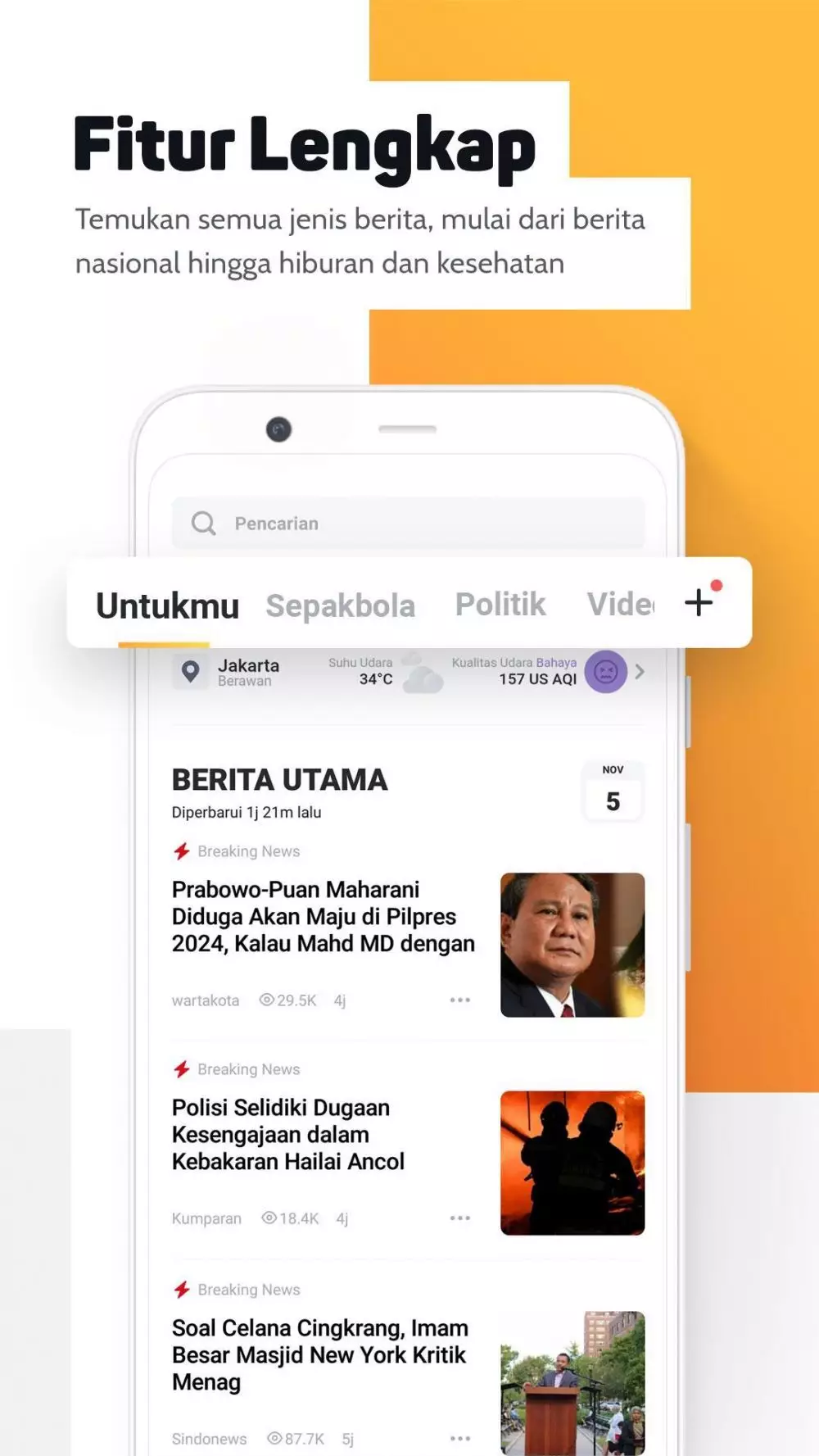 Aplikasi Android terbaik karya anak bangsa © 2020 brilio.net Aplikasi Android terbaik karya anak bangsa © 2020 brilio.net