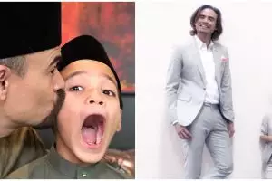 Momen Ashraf Sinclair dapat predikat 'ayah terbaik' dari Noah