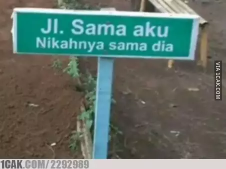 potret nama jalan ini nyeleneh berbagai sumber potret nama jalan ini nyeleneh berbagai sumber