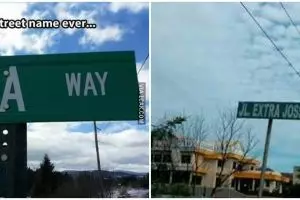 10 Potret nama jalan ini nyeleneh, bikin geleng kepala