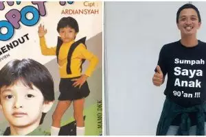 Ultah ke-38, ini 9 transformasi Eza Yayang 'Ojak TOP' yang manglingi