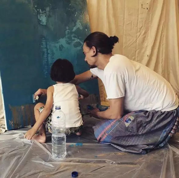 Potret kenangan Ashraf Sinclair & Noah Instagram 