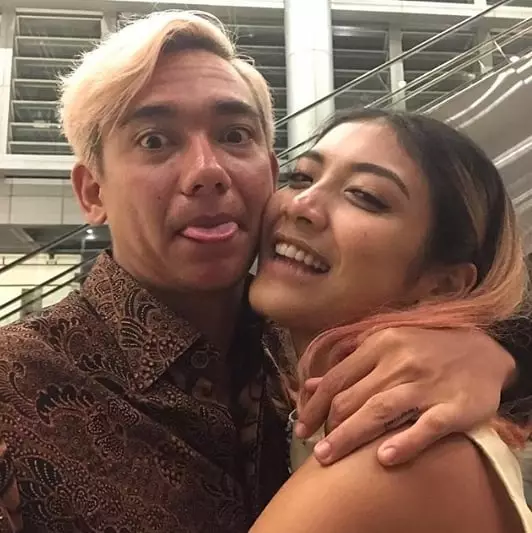 Adipati Dolken dan Canti instagram Adipati Dolken dan Canti instagram