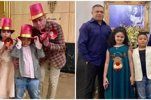 8 Momen pesta ulang tahun Raul Lemos, kuenya penuh uang dolar