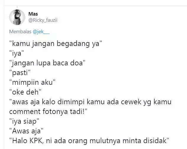 chat pengingat tidur © 2020 brilio.net