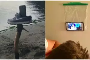 10 Life hack pakai smartphone ini kreatifnya ada-ada aja